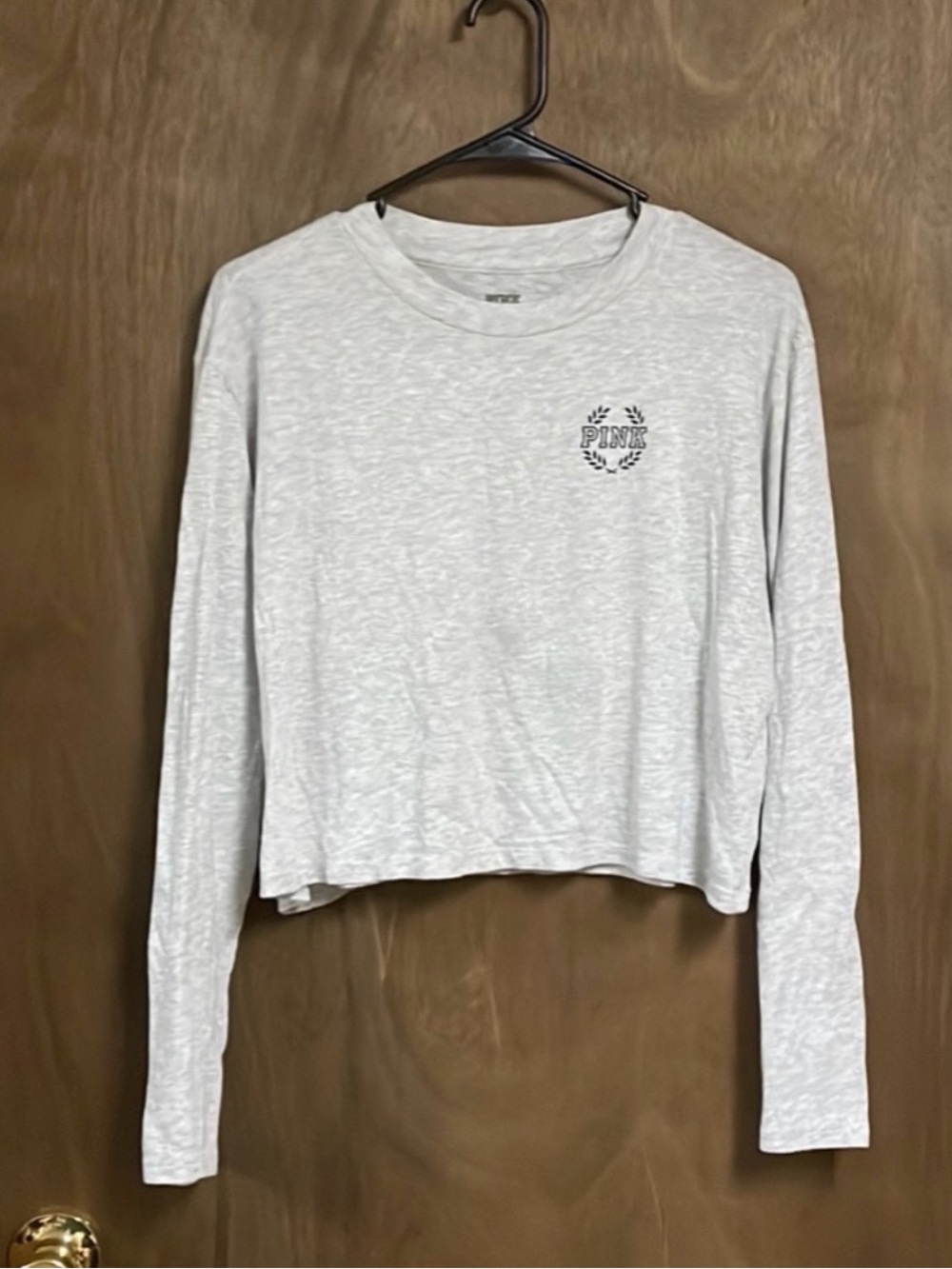 Victorias Secret Pink Long Sleeve Shirt Small